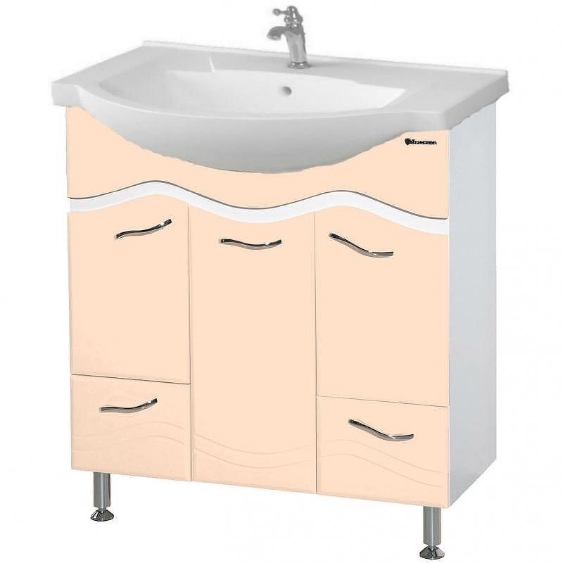 Тумба под раковину Bellezza Мари 75 4632912000227 Бежевая