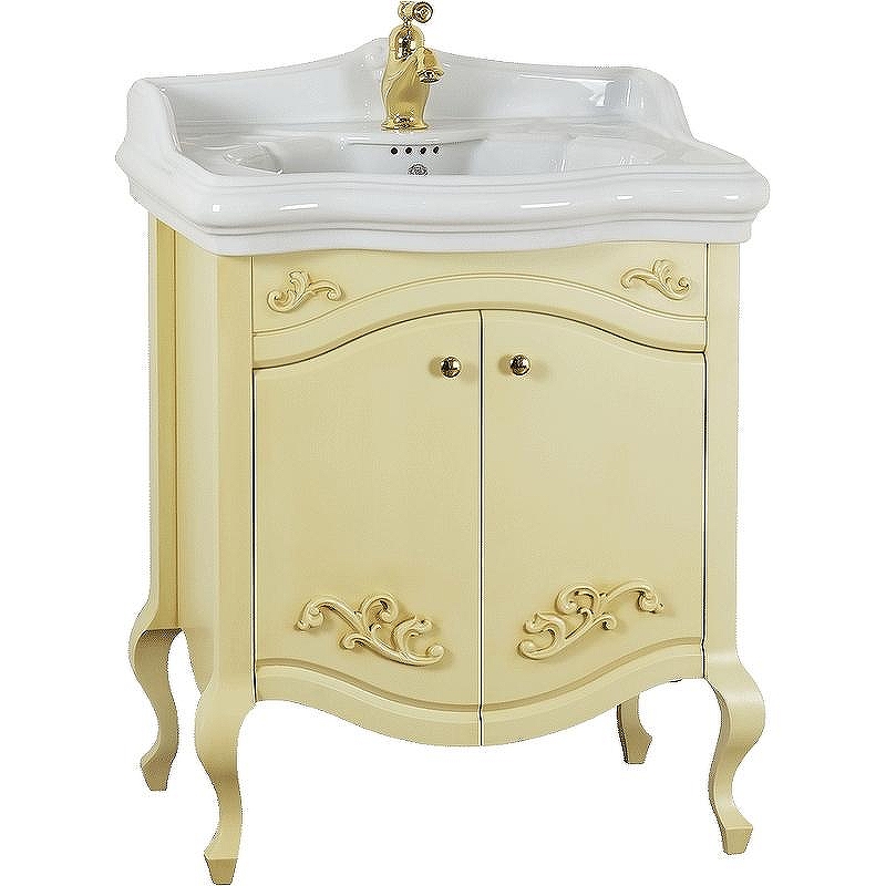 Тумба под раковину Migliore Impero 70 25974 Бежевая