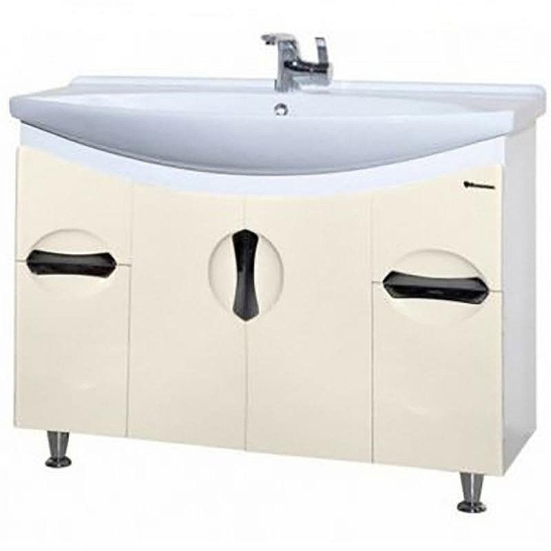 Тумба под раковину Bellezza Лагуна 105 4632118110072 Бежевая