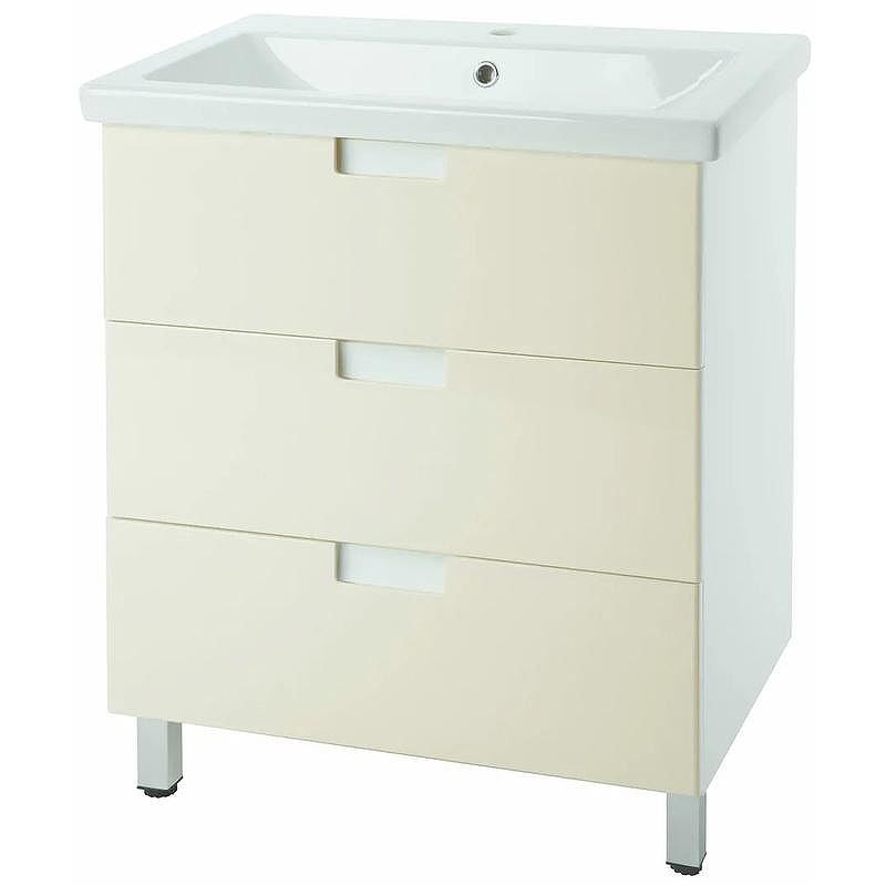 Тумба под раковину Bellezza Пегас 60 4630409140074 Бежевая